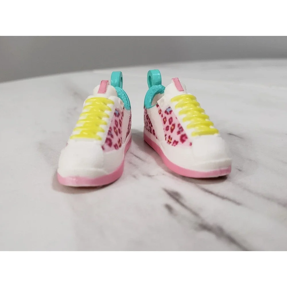 Shopkins‎ Real Littles Shoes Series Limited Edition Rare Cheetah Print PINK